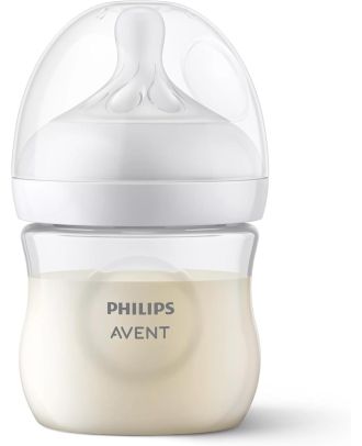 AVENT BIBERON RESPUESTA NATURAL TRANSLUCIDO 125ML