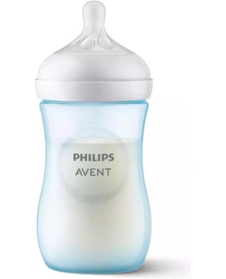 AVENT BIBERON RESPUESTA NATURAL AZUL 260ML