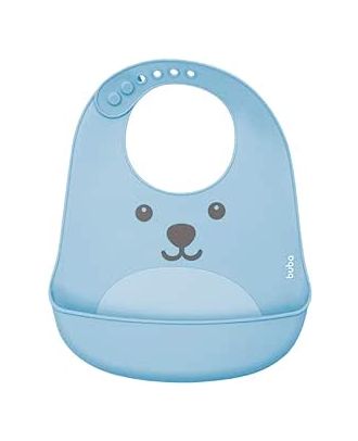BUBA BABERO SILICONA AZUL