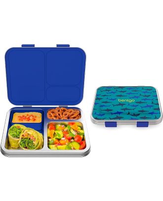 BENTGO MERENDERO ACERO INOXIDABLE TIBURON