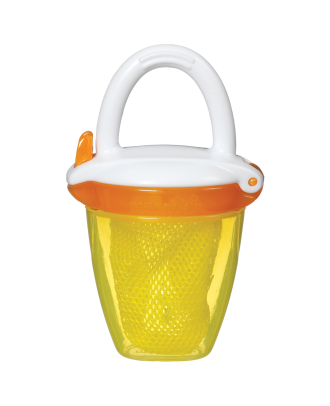 MUNCHKIN CHUPETE ALIMENTADOR CON TAPA AMARILLO