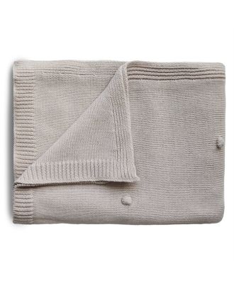 MUSHIE MANTA DE HILO DOTS OFF WHITE MELANGE