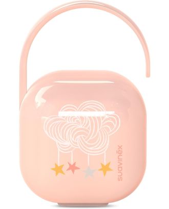 SUAVINEX PORTA CHUPETE DREAMS ROSA