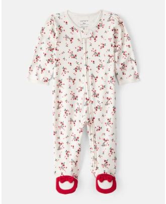 CARTERS ENTERIZO FLORES PRINT 6M