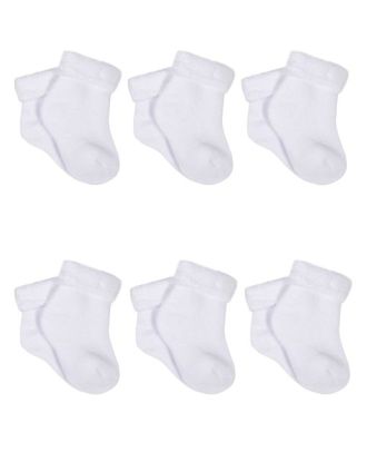 GERBER SET 06 MEDIAS BOTIN BLANCO-3-6M