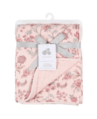 JUST BORN MANTA MUSELINA ROSA