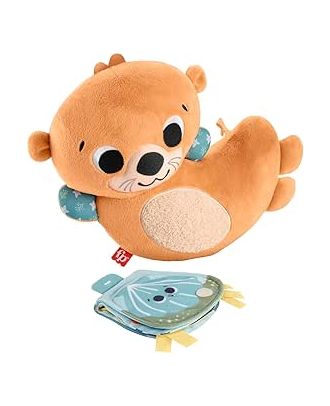 FISHER PRICE COJIN DE ACTIVIDADES DE NUTRIA 2 EN 1