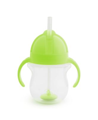 MUNCHKIN VASO CON PAJITA FLEXIBLE 6M+ VERDE