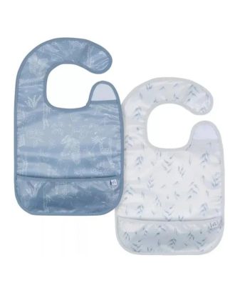 JUST BORN SET 2 BABERO IMPERMEABLE AZUL
