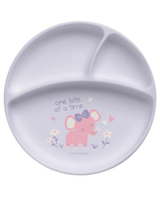 STEPHEN JOSEPH PLATO DE SILICONA ELEFANTE