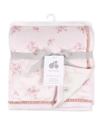 JUST BORN MANTA PLUSH ROSA