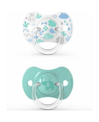 SUAVINEX SET CHUPETE FISIOLOGICO MEMORIES AZUL 6-18 MESES
