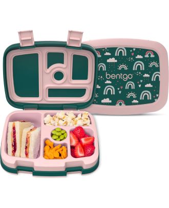 BENTGO MERENDERO PRINTS GREEN RAINBOW