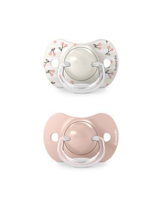 SUAVINEX SET CHUPETE FISIOLOGICO BIRDIES ROSA 0-6M