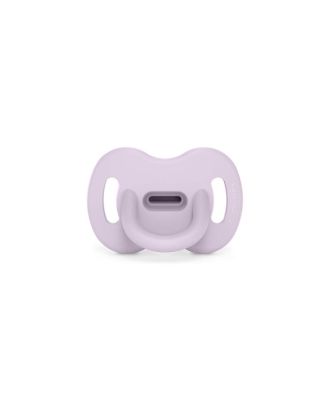 SUAVINEX CHUPETE SELECTION FISIOLOGICO SILICONA MORADO 0-6M