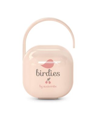 SUAVINEX PORTA CHUPETE BIRDIES ROSA