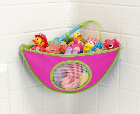 Puro Bebé - ✨ Munchkin organizador para juguetes de baño Si los juguetes de  baño han sobrepasado la bañera en su hogar, el organizador de baño Corner  es la solución perfecta para