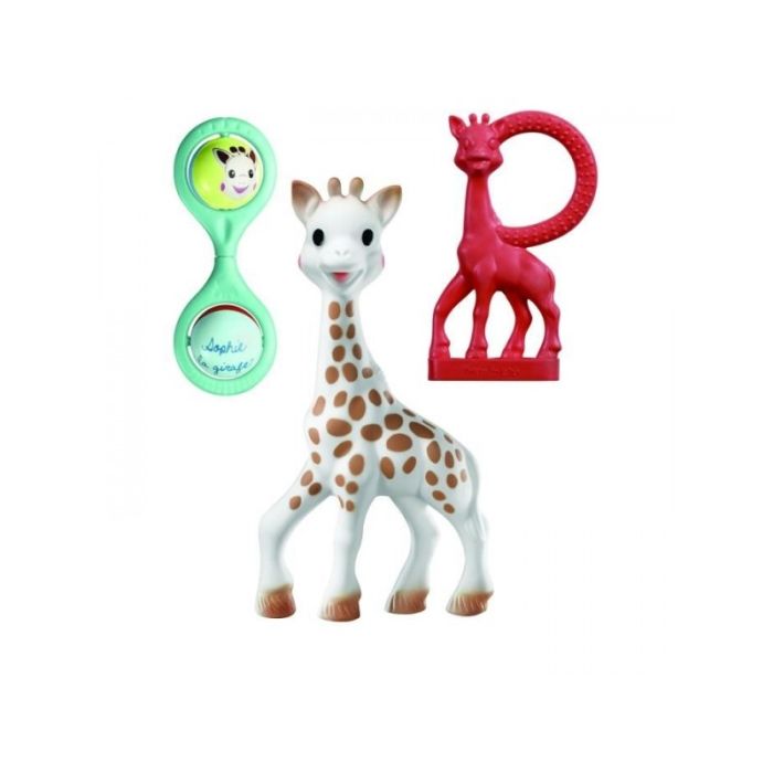 Comprar Sonajero y Anillo Denticion Sophie la Girafe