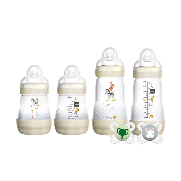 Comprar productos para bebés MAM SET 4 BIBERONES CEBRA Envíos a